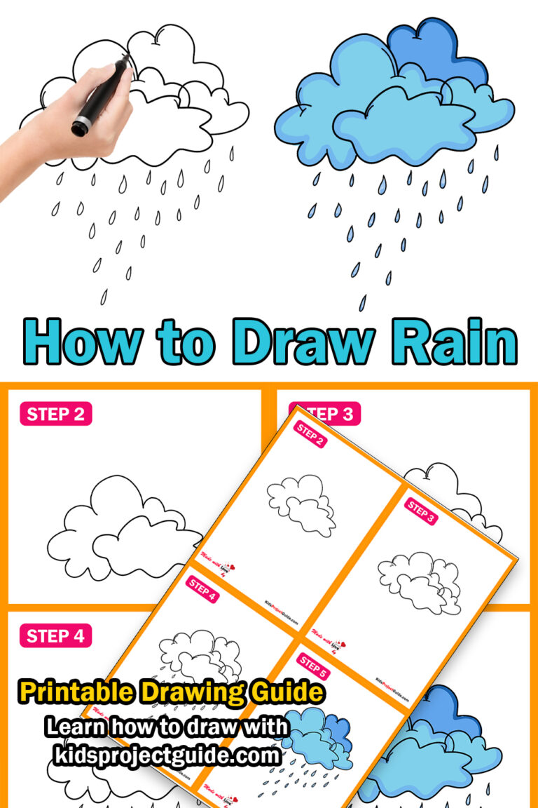 How to Draw Rain: Easy Step By Step Guide