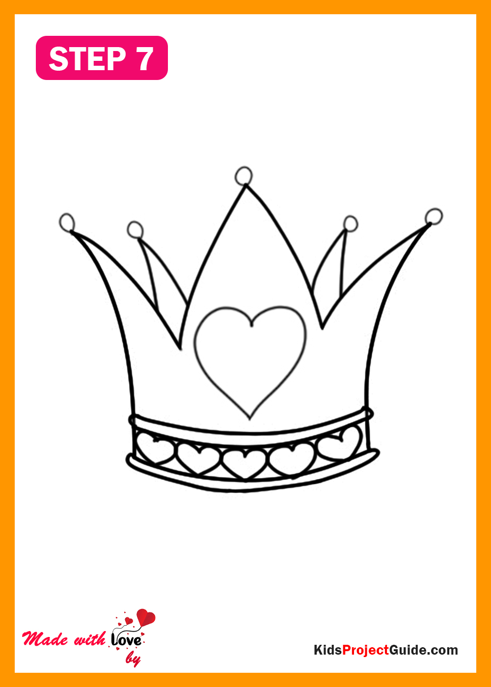 How To Draw A Princess Crown | Easy Step By Step Guide